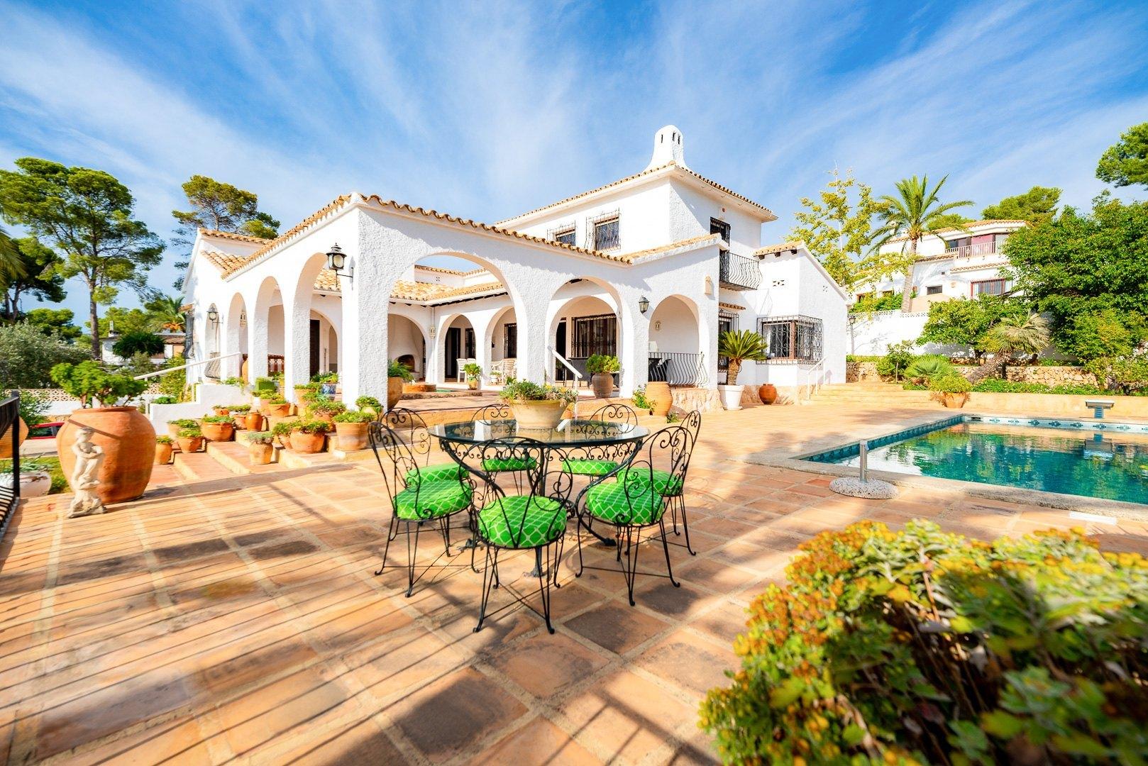 Villa de Lujo con Vistas Mar en venta Pla del Mar Moraira