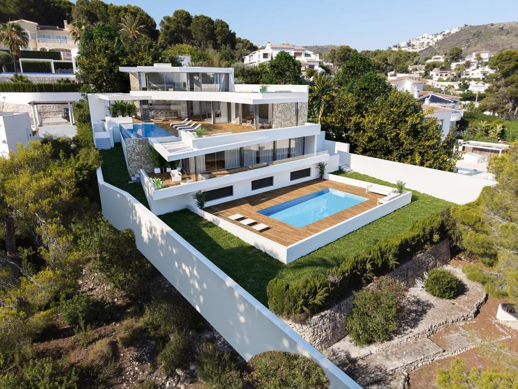 New Build Villa for sale in Pla del Mar Moraira